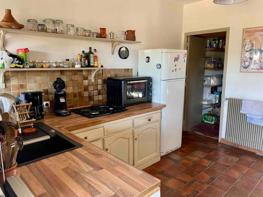La Maison Du Prieure Vezenobres Dış mekan fotoğraf
