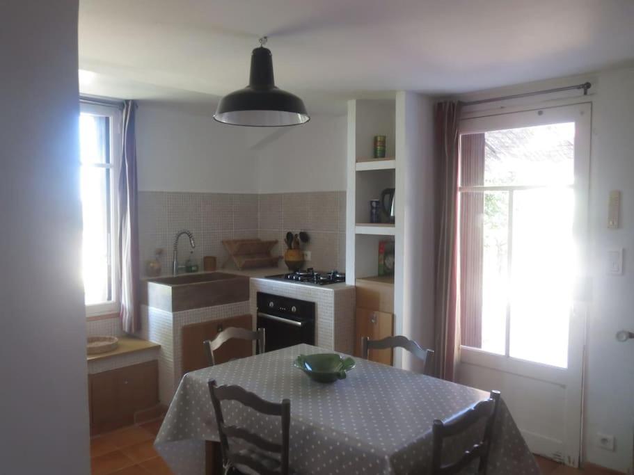La Maison Du Prieure Vezenobres Dış mekan fotoğraf